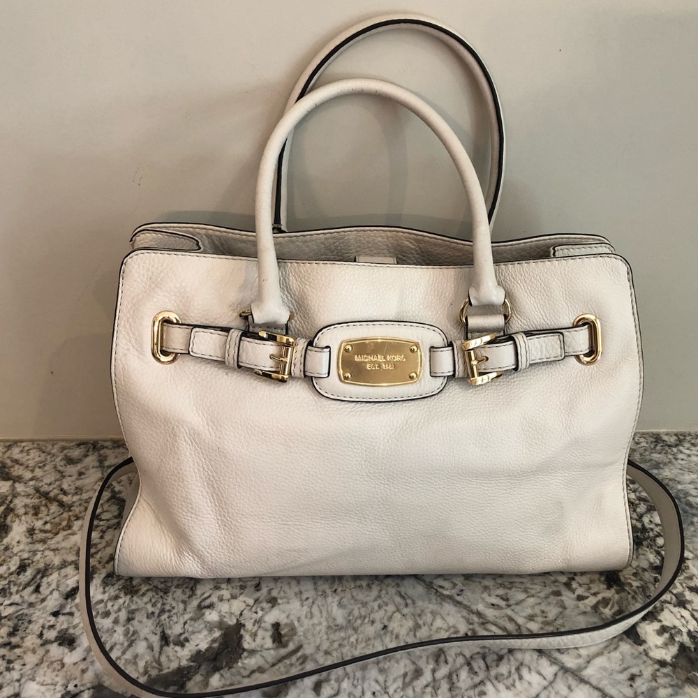 Michael Kors Satchel -winter white